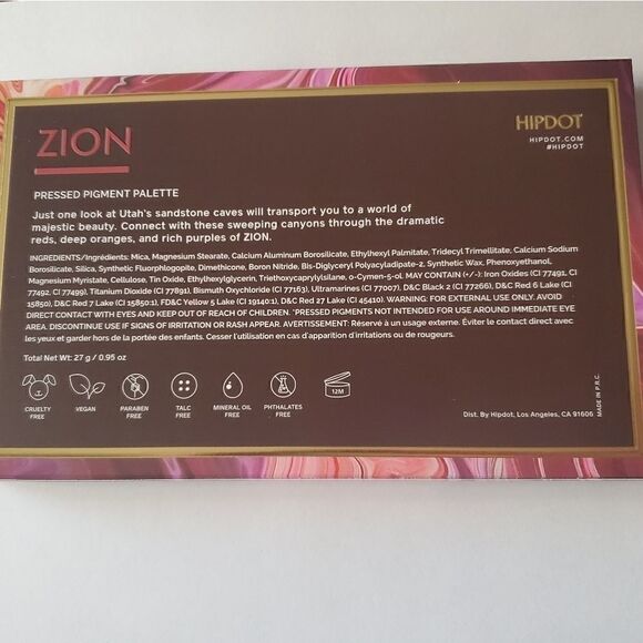 HIPDOT zion eyeshadow palette  - Picture 7 of 7